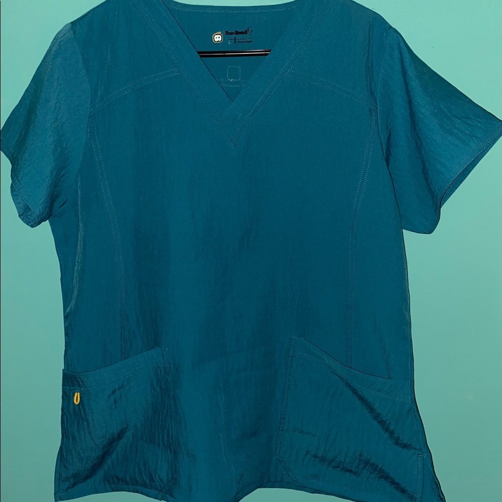 Large Teal Scrub 3 Set